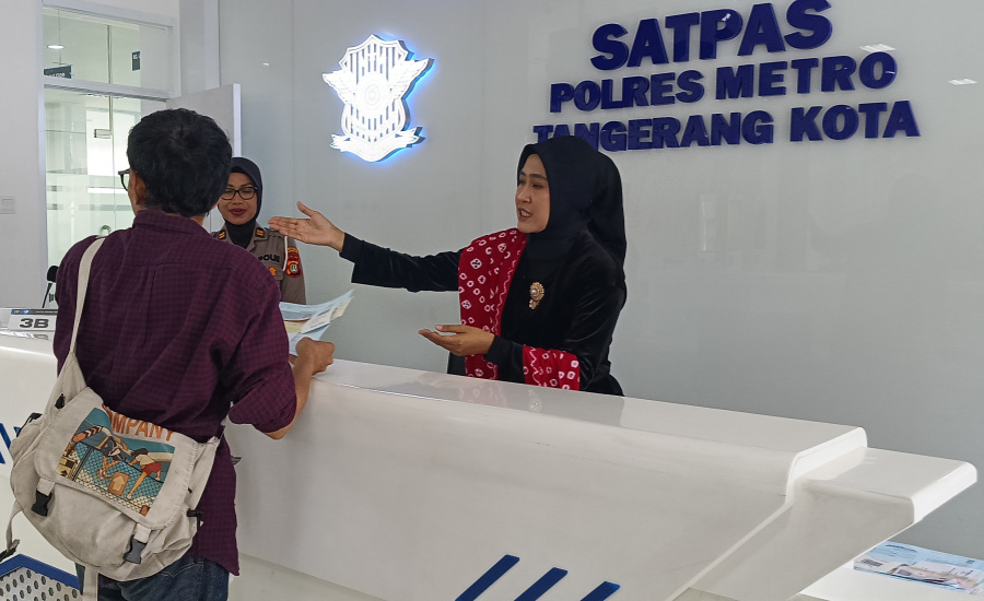 Hari Kartini 2025, Satpas SIM Polres Metro Tangerang Layani Masyarakat ...