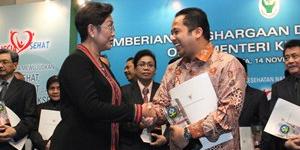 Kota Tangerang Raih Penghargaan Bidang Kesehatan
