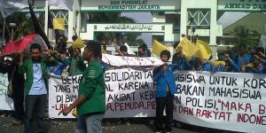 Mahasiswa Tangsel Gelar Aksi Solidaritas Korban Bima-NTB