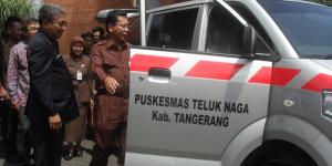 AP II Sumbang Dua Ambulance Rp387 Juta untuk Pemkot dan Pemkab Tangerang