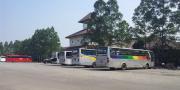 Pemudik di Terminal Poris Kota Tangerang Menurun