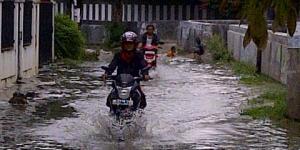Perumahan di Kota Tangerang Kembali Terendam Banjir