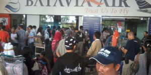 Mantan Karyawan Batavia Blokade Akses ke Bandara 
