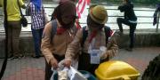 Ratusan Pramuka Melakukan Aksi  di Festival Tangerang Bersih