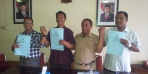 Disporbudbar Kota Tangerang Cairkan Dana Hibah 2013