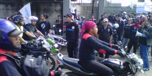 Dua Rekan Dipecat, Buruh Datangi Kantor Disnaker Tangerang