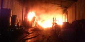 Habis Terbakar, Tabung Gas 200 Kg Meledak di Pabrik Styrofoam