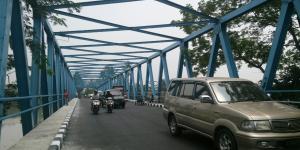 Jembatan Satria Sudirman Sudah Bisa Dilalui