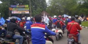 1000 Buruh Tangerang Keliling Kota Tangerang