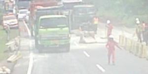 Perbaikan Tol Tangerang-Merak Picu Kecelakaan