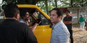 Wali Kota Tangerang Amankan Mobil Tinja Ilegal 