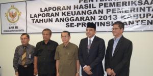 Kabupaten Tangerang Dapat WTP yang Ke-6