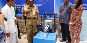 Panasonic Buka Akses Air Bersih di Lima Titik Kota Tangerang