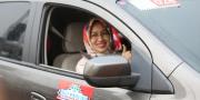 Airin dalam acara Tangsel Autofest