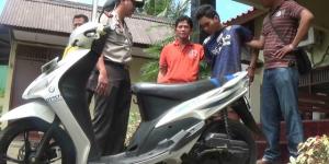 Pemuda asal Lampung Curi Motor di Koang Jaya