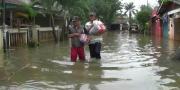 Banjir Ciledug Indah Mulai Bisa Dilalui