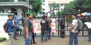 Sambut HUT Kota Tangerang ke 22, HMI Aksi Damai di Kantor Wali Kota