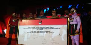  KPU Tangsel Launching Maskot dan Jingle Pilkada Tangsel