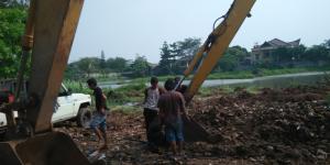 Proyek Pemeliharaan Situ Pondok Jagung 'disemuti' Ormas Tangsel