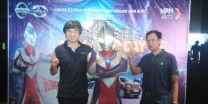 Ada Ultraman di Anniversary 2th PT Mitra Pinasthika Mustika Auto