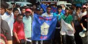 Akses Ditutup, Sopir Angkot Demo Lippo Karawaci