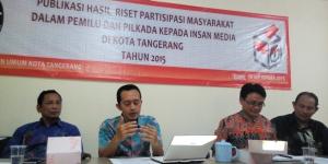 Tingkat Partisipasi Pemilih di Kota Tangerang Menurun 