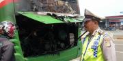 Bus Mayasari Berisi 30 Penumpang  Terbakar di BSD Tangerang    