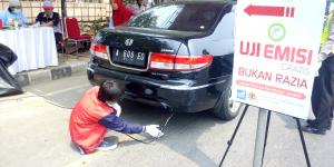 Emisi Kendaraan Roda Empat di Kota Tangerang Diuji