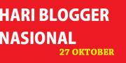 Peringati Hari Blogger Nasional Hari Ini