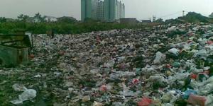 Sampah di Tangerang&#160; Pasca Lebaran Luber Sampai 50 Ton