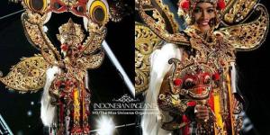 Anindya Pamer Kostum Barong Bali di Miss Universe