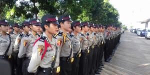 175 Siswa Polisi Wanita Latihan Kerja di Polres Tangsel
