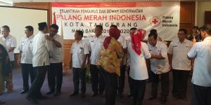 Pengurus PMI Kota Tangerang Dilantik 