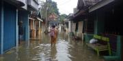 107 Kepala Keluarga  di Periuk Damai Tangerang Kebanjiran