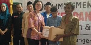 Kolaborasi APP dan ACT Salurkan Zakat 1.000 Paket Sembako di Tangerang