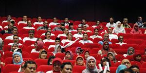 Wali Kota Tangerang Nonton Bareng Pelajar