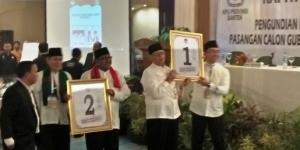 Wahidin Halim-Andhika No. Urut 1, Rano Karno-Embay No. Urut 2