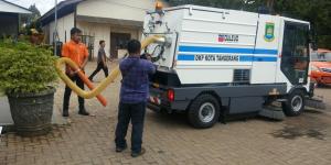 Jalan Protokol di Kota Tangerang Akan Dibersihan Mobil Sweeper