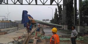 Crane Roboh, Ini Penjelasan PT Jasa Marga