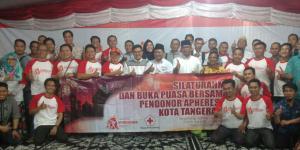 PMI Kota Tangerang Bukber Dengan Pendonor