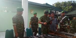 TNI Amankan Beberapa Senjata di Solear, Tapi Bukan Milik Teroris