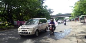 Ribuan Buruh Demo Gubernur Banten, Jalanan di Tangerang Tak Macet 