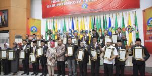 Wakili Banten, Kota Tangerang Raih Penghargaan Kota Sehat