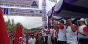 Ribuan Masyarakat Kabupaten Tangerang Kompak Ikut Gerak Jalan Kebangsaan