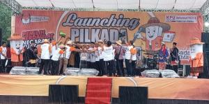 Launching Pilbup, KPU Targetkan Partisipasi Pemilih 80 Persen
