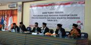 Ditetapkan, Arief-Sachrudin Calon Tunggal Pilkada Kota Tangerang