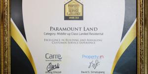 Paramount Land Raih PMSE Award 2018