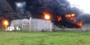 Pabrik Styrofoam di Tigaraksa Ludes Terbakar 