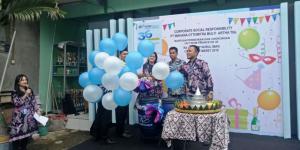 HUT-36 WOM Finance Gelar Bakti Sosial di Ciledug