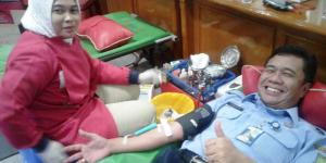 PDAM TB Buka Donor Darah, Pegawai & Pelanggan Ikutan